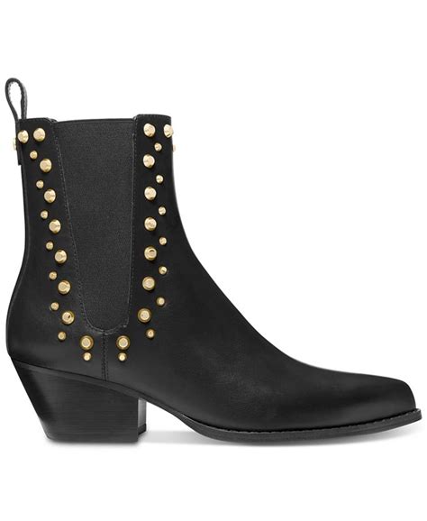 pull-on / slip-on michael kors boots for women|MICHAEL Michael Kors Women's Kinlee Leather Pull.